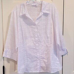 White Apt. 9 Blouse